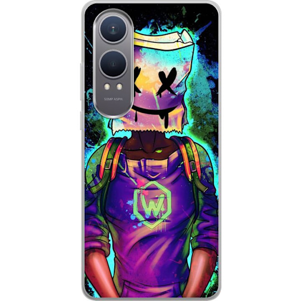 OnePlus Nord CE4 Lite Gennemsigtig cover Fortnite Marshmello