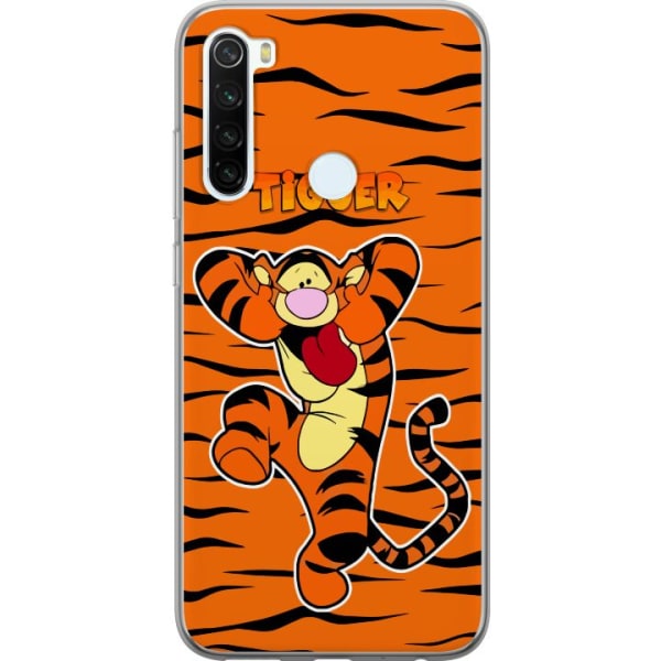 Xiaomi Redmi Note 8 Gennemsigtig cover Tiger