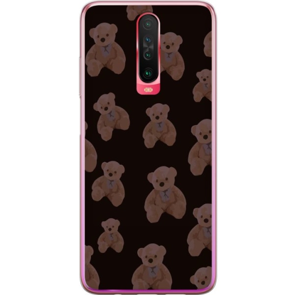 Xiaomi Redmi K30 Läpinäkyvä kuori Karhu useita karhuja
