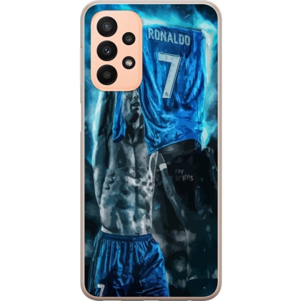 Samsung Galaxy A23 Läpinäkyvä kuori Ronaldo