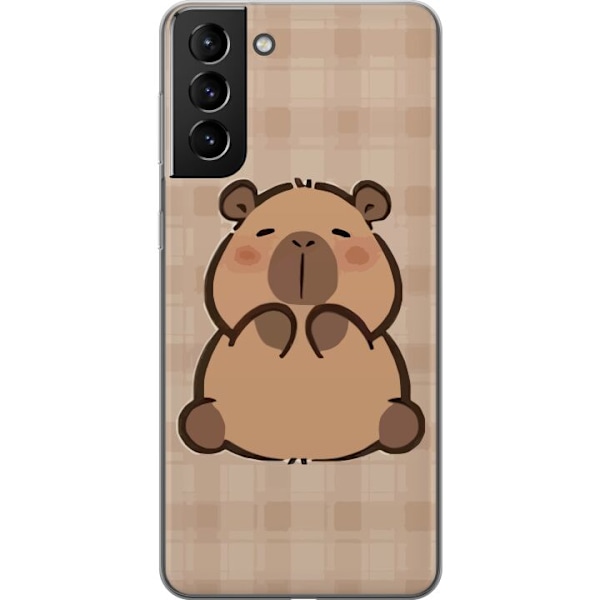Samsung Galaxy S21+ 5G Genomskinligt Skal Mobilskal kawaii capybara flera figurer japansk stil
