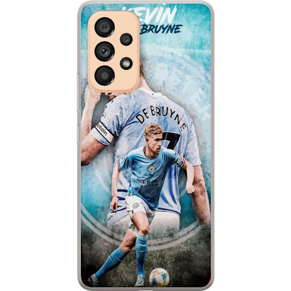 Samsung Galaxy A53 5G Gennemsigtig cover Kevin De Bruyne