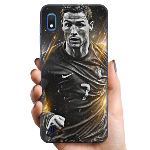 Samsung Galaxy A10 TPU Mobilcover Cristiano Ronaldo