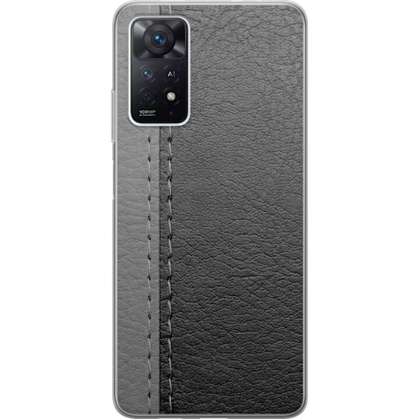 Xiaomi Redmi Note 11 Pro 5G Deksel / Mobildeksel - Sort & Grå Lær