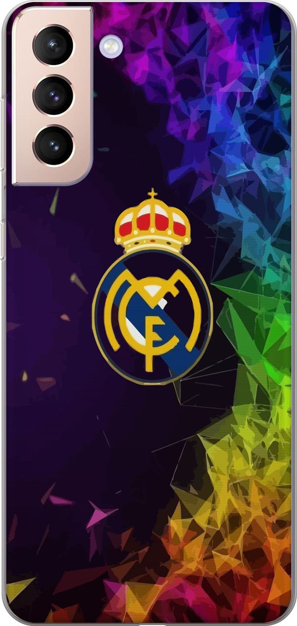 Kompatibelt Mobildeksel til Samsung Galaxy S21 Real Madrid