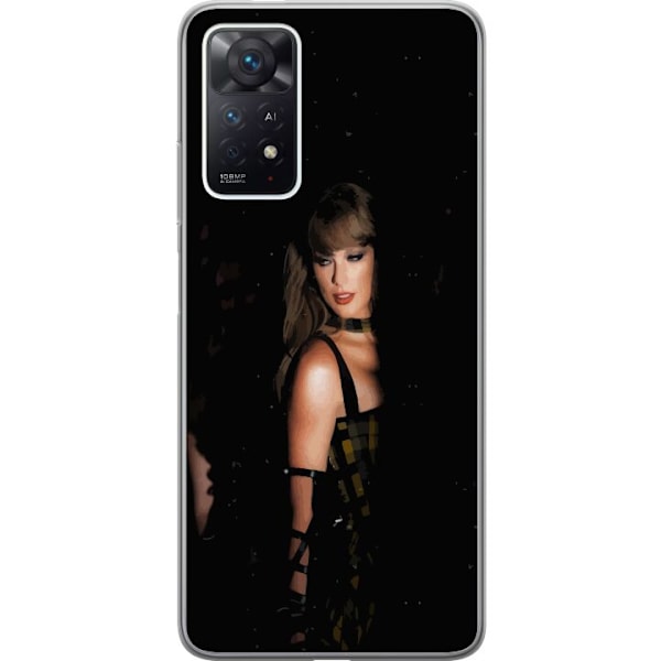 Xiaomi Redmi Note 11 Pro Läpinäkyvä kuori Taylor Swift