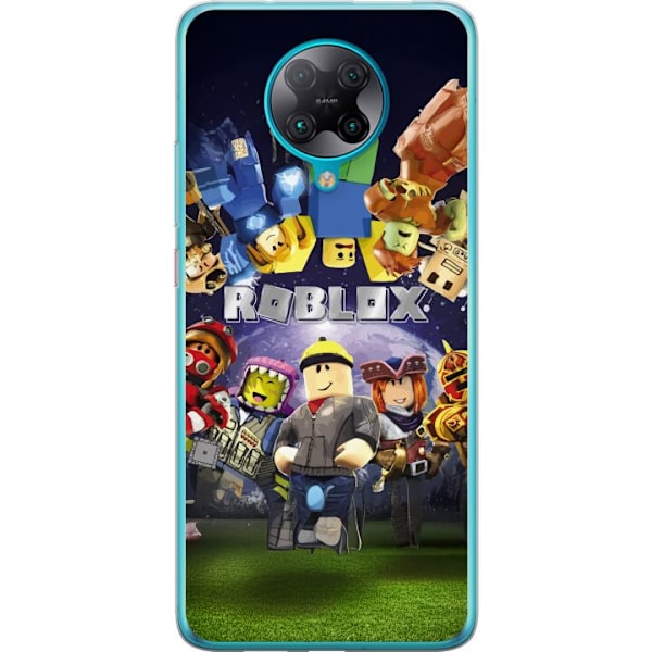 Xiaomi Poco F2 Pro Gennemsigtig cover Roblox Verden - Gaming Eventyr for Børn og Unge