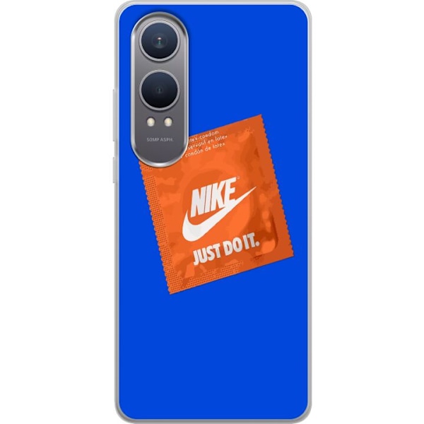 OnePlus Nord CE4 Lite Läpinäkyvä kuori Nike