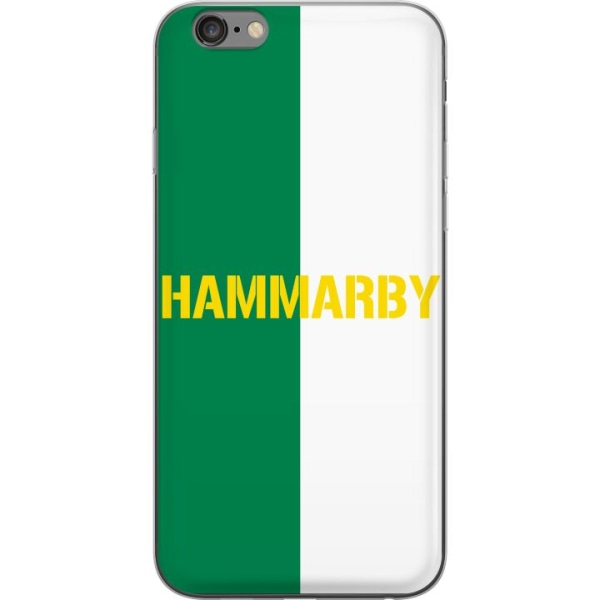 Apple iPhone 6s Plus Läpinäkyvä kuori Hammarby