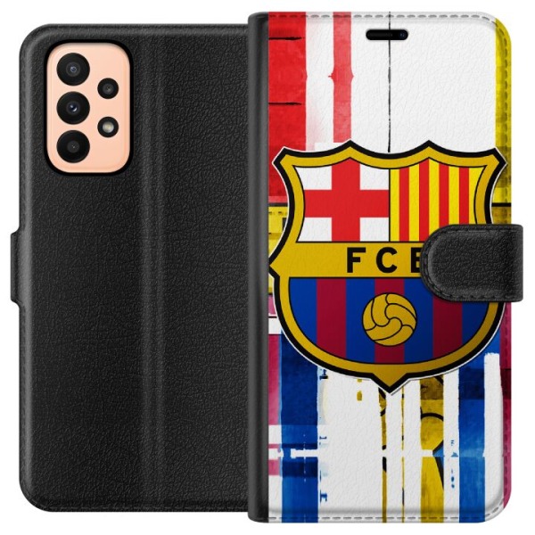 Samsung Galaxy A23 Lompakkokotelo FC Barcelona