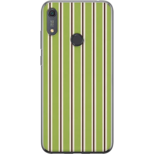 Kompatibel Mobilcover til Huawei Y6s (2019) Matcha Stripe grøn
