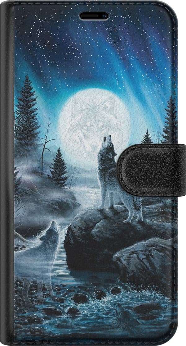 Kompatibelt Plånboksfodral till Xiaomi Redmi 10C Wolf / Varg
