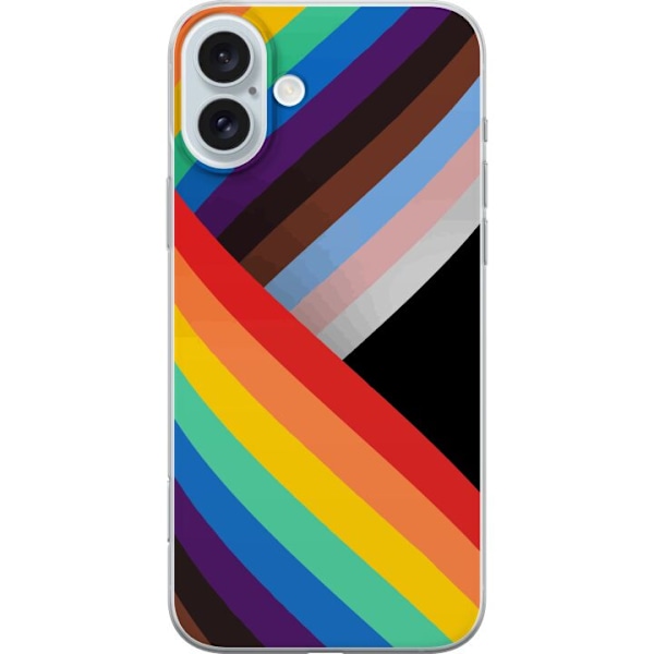 Apple iPhone 16 Plus Gennemsigtig cover Apple Pride