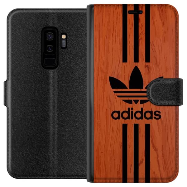 Kompatibel Tegnebogsetui til Samsung Galaxy S9+ Adidas