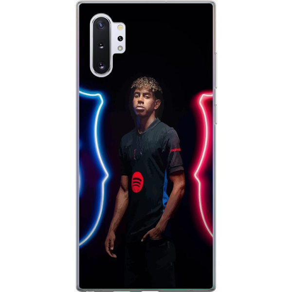 Samsung Galaxy Note10+ Läpinäkyvä kuori Yamal Jalkapallo FC Barcelona Nuori Lahjakkuus Pelaaja Jalkapallotähti Espanja La Liga Suosittu Motiivi