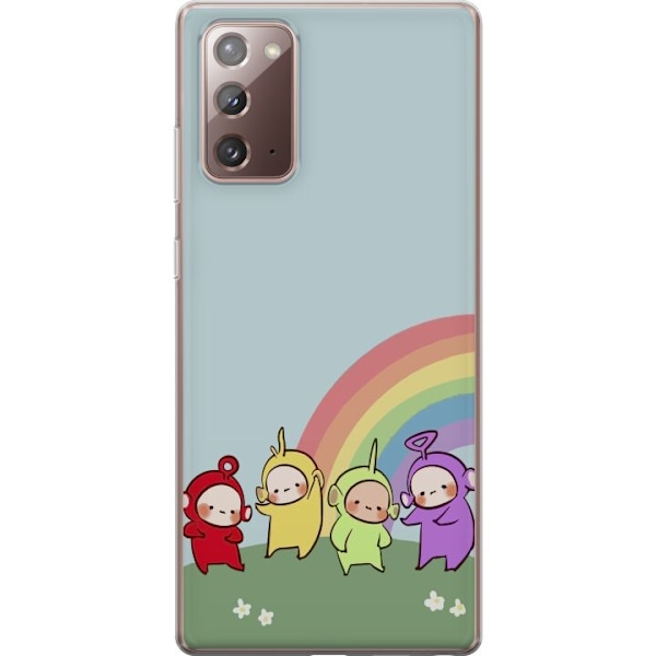 Samsung Galaxy Note20 Läpinäkyvä kuori Teletubbies