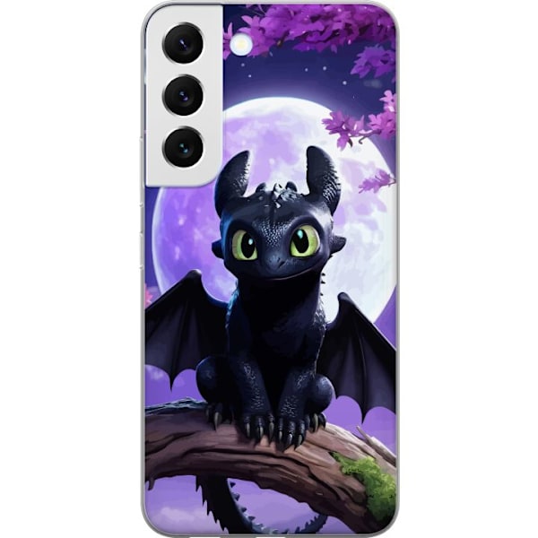 Samsung Galaxy S22+ 5G Genomskinligt Skal Draktränaren How to Train Your Dragon