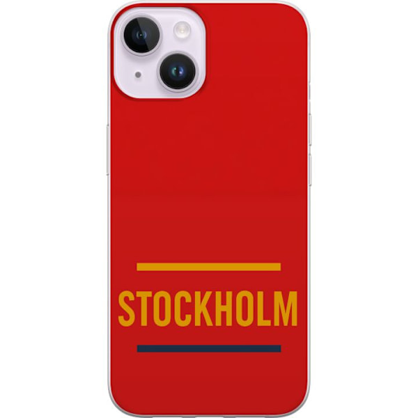 Apple iPhone 15 Plus Genomskinligt Skal Stockholm – Hockey