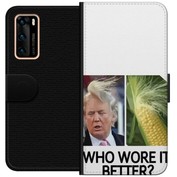 Huawei P40 Lompakkokotelo Trump