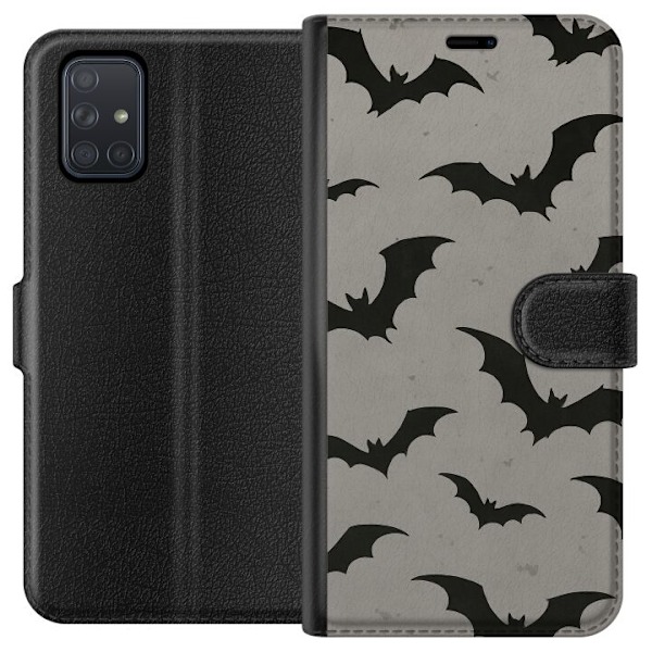 Samsung Galaxy A71 Tegnebogsetui Flutterprint