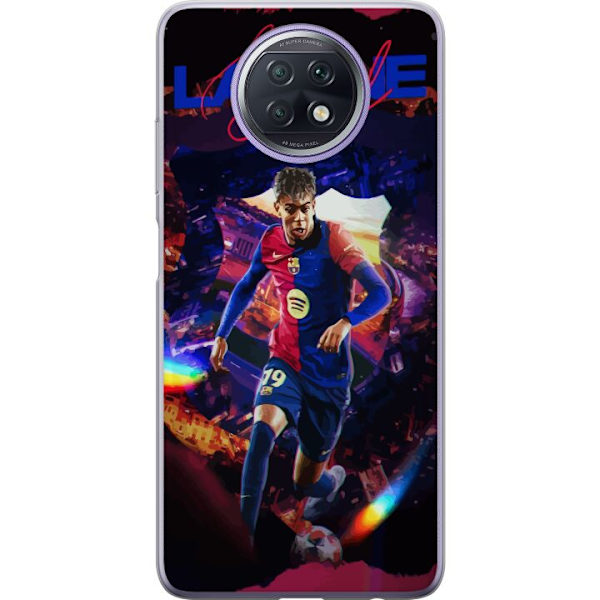 Xiaomi Redmi Note 9T Läpinäkyvä kuori Yamal Rising Talent FC Barcelona Pelaaja Nuori Jalkapalloilija Suosittu Motiivi Urheilu Espanja Lahjakkuus