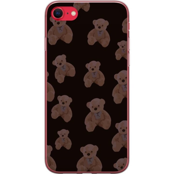 Apple iPhone 8 Gennemsigtig cover En bjørn flere bjørne