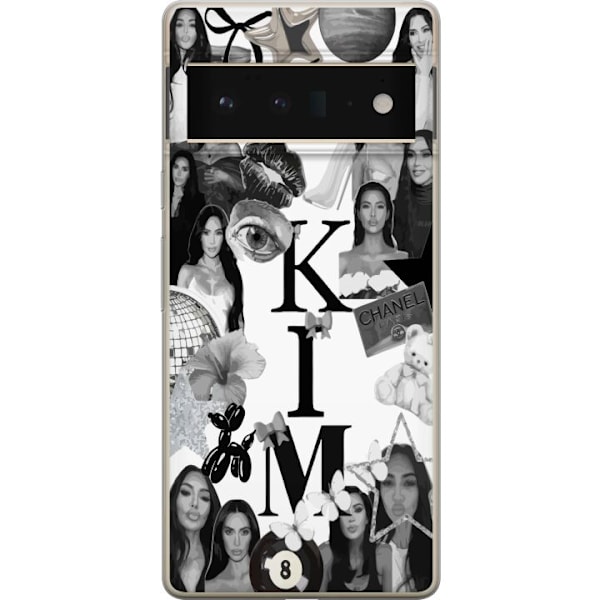 Google Pixel 6 Pro Läpinäkyvä kuori Kim Kardashian – Aest