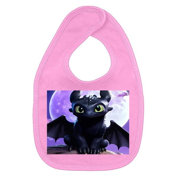 Bebis Haklapp Draktränaren How to Train Your Dragon Mörkrosa one size