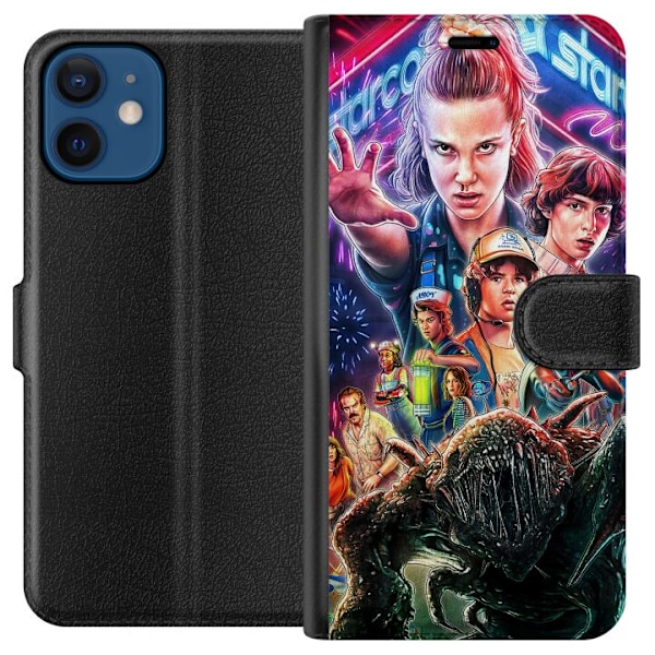 Apple iPhone 12 mini Lompakkokotelo Stranger Things