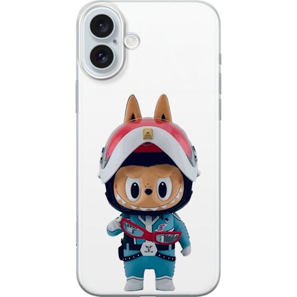 Apple iPhone 16 Plus Gennemsigtig cover How2work Labubu Monstr