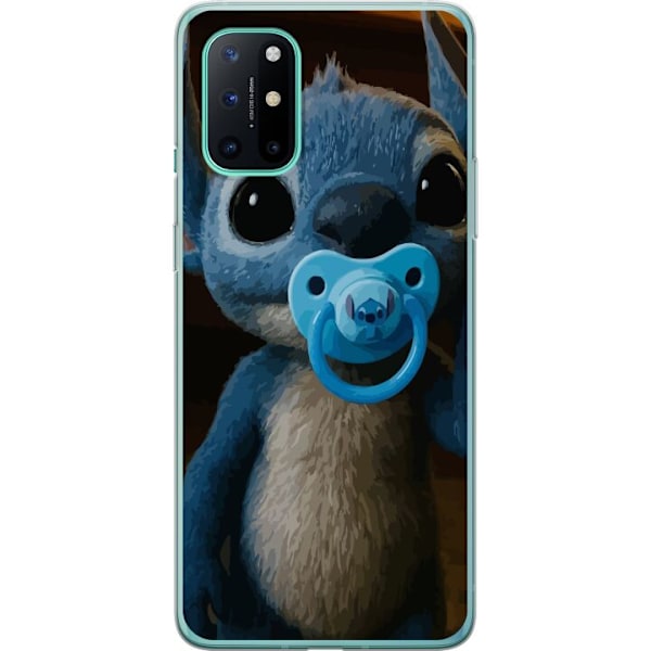 OnePlus 8T Läpinäkyvä kuori Stitch & Napp - vauvateema söpöllä hahmolla