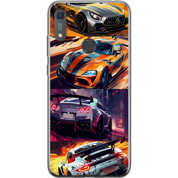 Huawei Y6s (2019) Gjennomsiktig deksel Rallyfeber - intensivt
