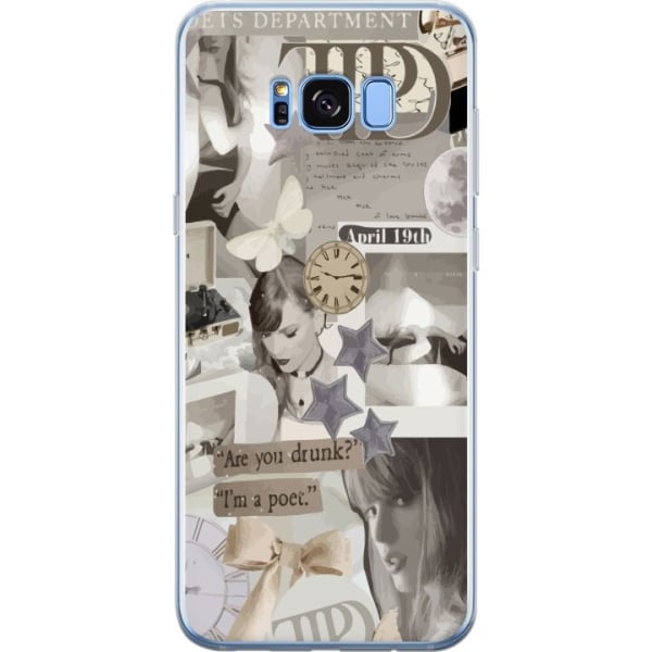 Samsung Galaxy S8+ Läpinäkyvä kuori Taylor Swift