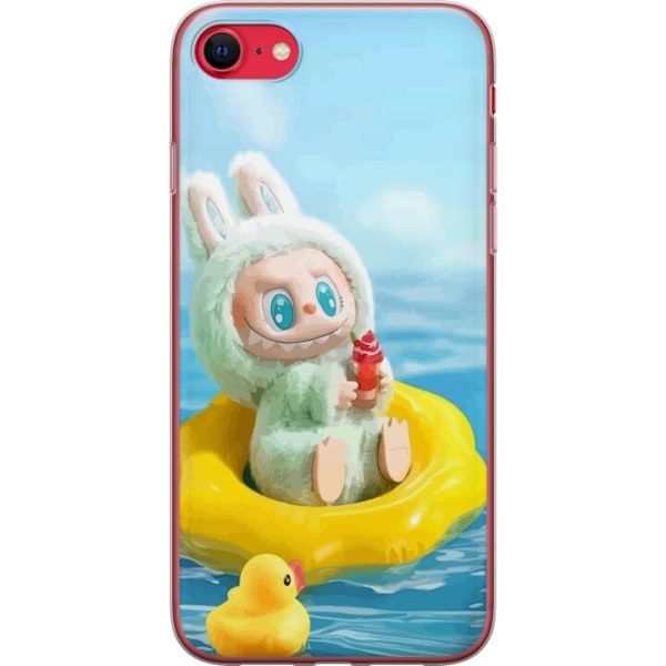 Apple iPhone SE (2020) Genomskinligt Skal Labubu Stripe Attack