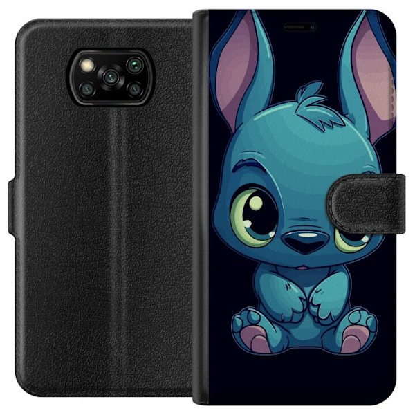 Xiaomi Poco X3 NFC Tegnebogsetui Stitch