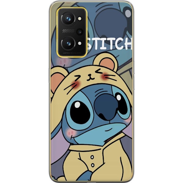 Realme GT Neo 3T Genomskinligt Skal Stitch
