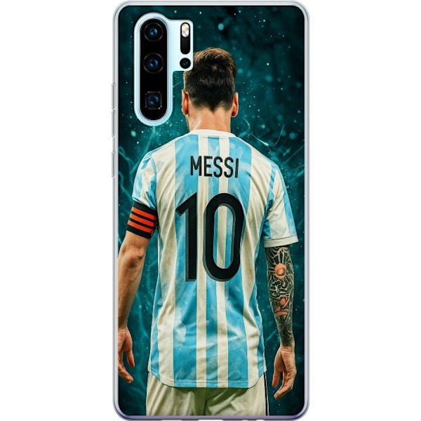 Huawei P30 Pro Läpinäkyvä kuori Messi