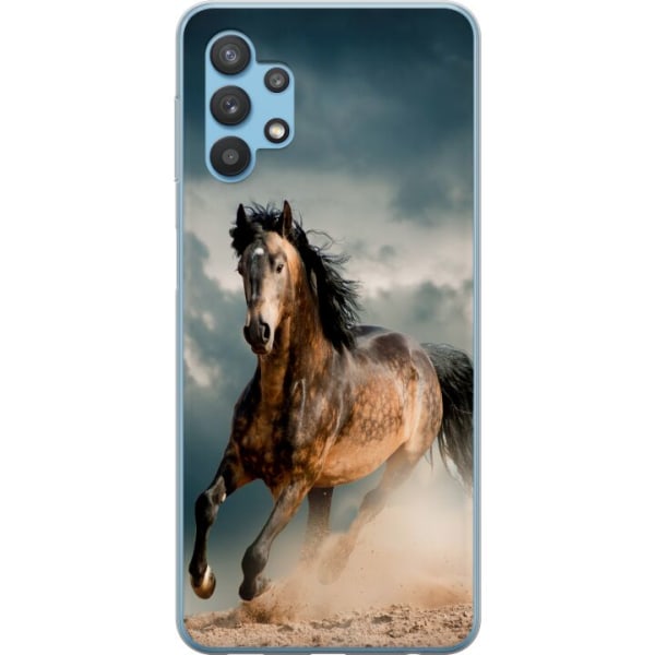 Samsung Galaxy A32 5G Gennemsigtig cover Hest