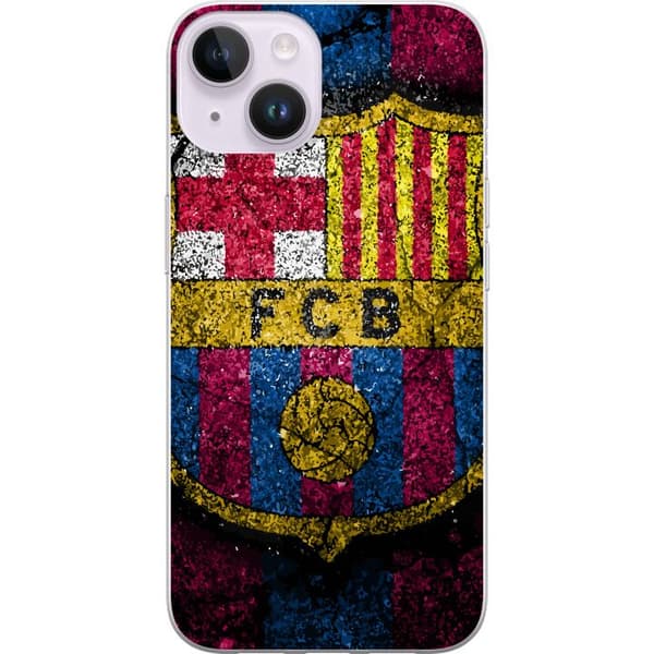 Kompatibelt Mobildeksel til Apple iPhone 14 FC Barcelona