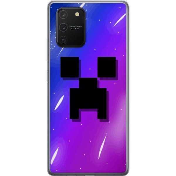 Samsung Galaxy S10 Lite Gennemsigtig cover Minecraft