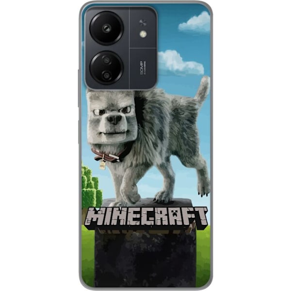 Xiaomi Redmi 13C Genomskinligt Skal A Minecraft Movie