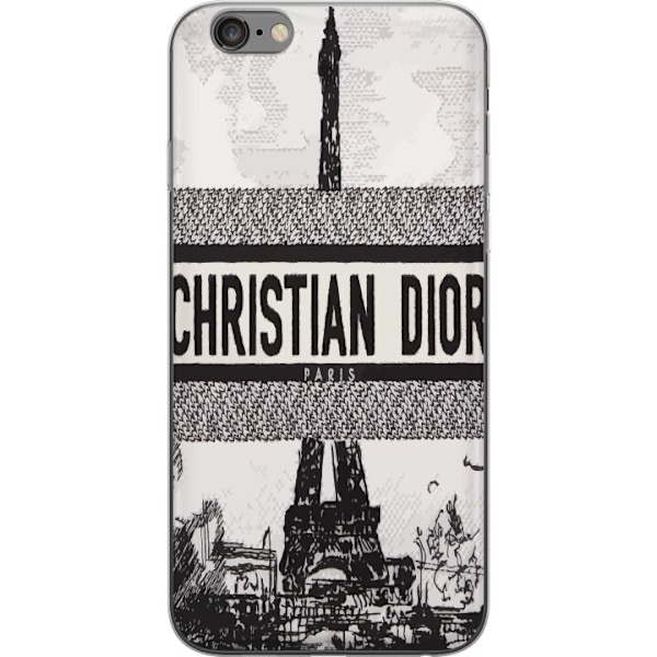 Apple iPhone 6s Plus Genomskinligt Skal Christian Dior