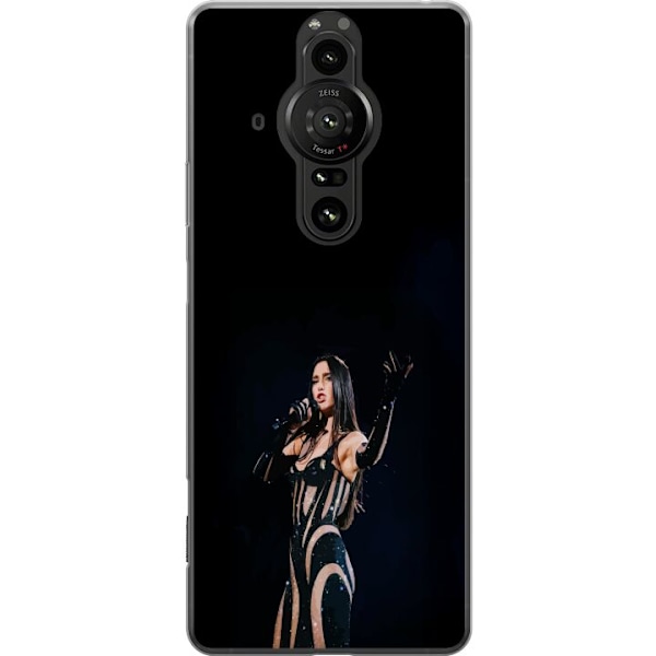 Sony Xperia Pro-I Läpinäkyvä kuori Dua Lipa – Pop Star Aesthetic
