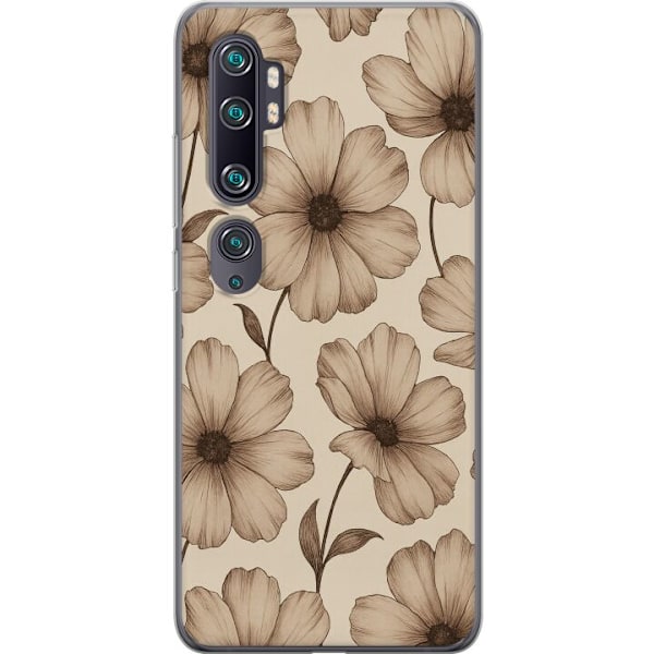 Xiaomi Mi Note 10 Läpinäkyvä kuori Pastel Rush