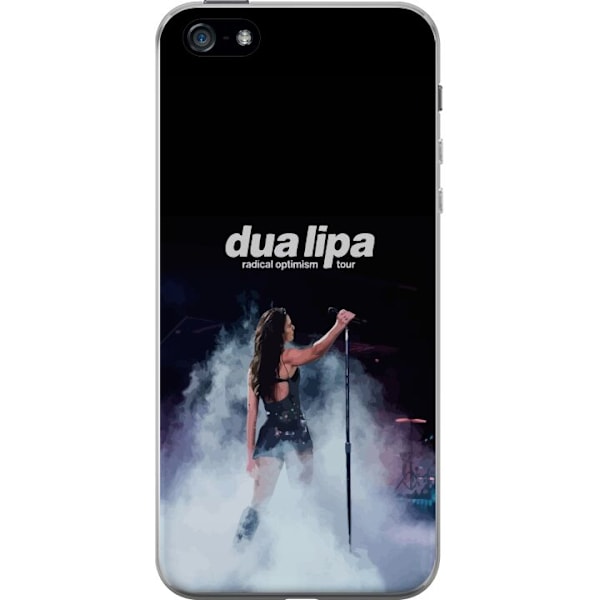 Apple iPhone 5 Läpinäkyvä kuori Dua Lipa – Signature Looks & Vibes