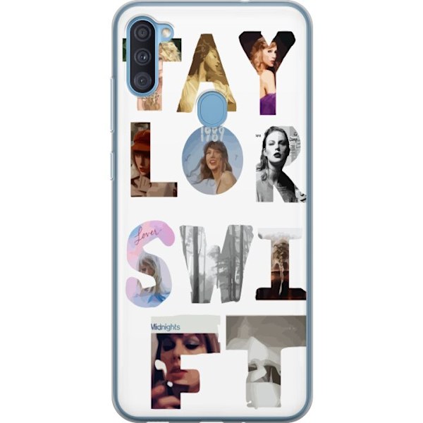 Samsung Galaxy A11 Gennemsigtig cover Taylor Swift