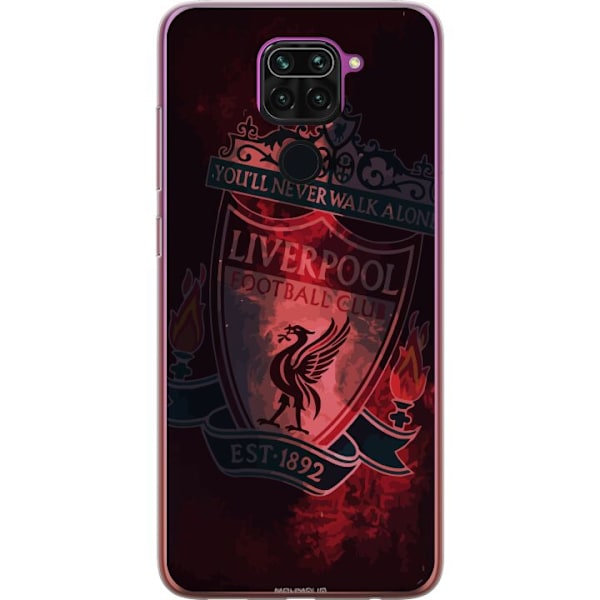 Xiaomi Redmi Note 9 Läpinäkyvä kuori Liverpool