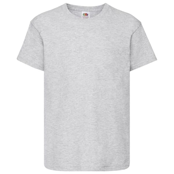 Børne T-shirt | Behagelig T-shirt til Børn Grå 5-6 År Norsk älg grå 5-6 År