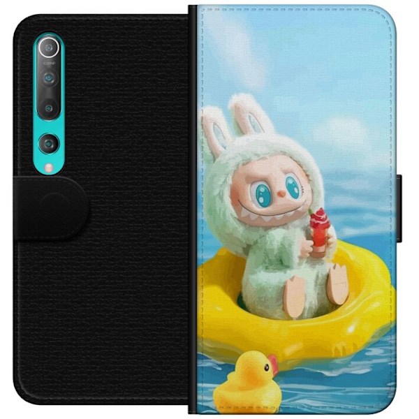 Xiaomi Mi 10 5G Plånboksfodral Labubu Stripe Attack – Ränd