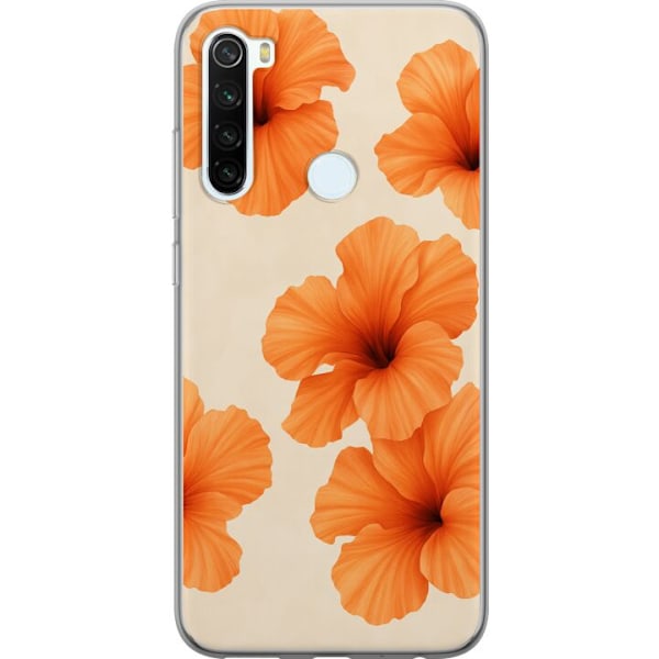 Xiaomi Redmi Note 8 Läpinäkyvä kuori Papaya Punch